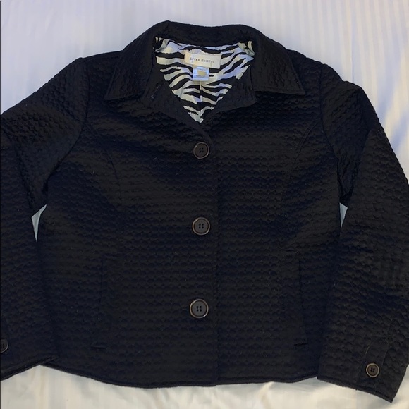 Susan Bristol Jackets & Blazers - Susan Bristol black quilted jacket medium
